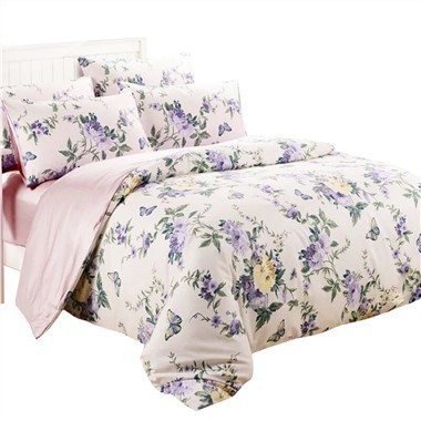 Purple Floral Quilt