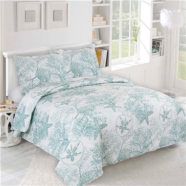 Sea Shells Printed Quilts